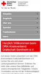 Mobile Screenshot of drk-grafschaft-bentheim.de